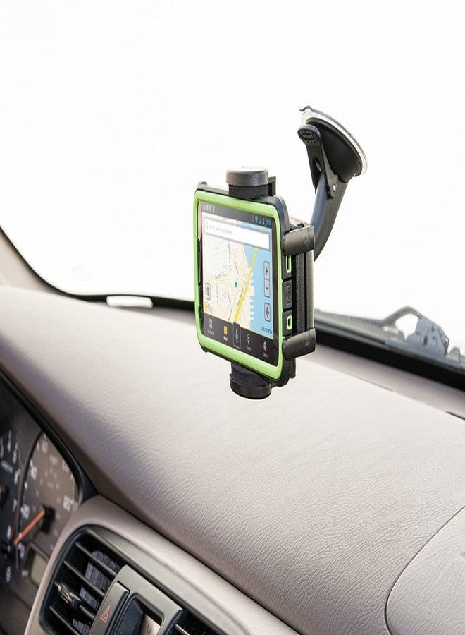 ARKON Windshield and Dash Car Phone Holder Mount for iPhone X 8 7 6S 6 Plus 8 7 6S 6 Galaxy Note Retail Black (SM415) - Image 3