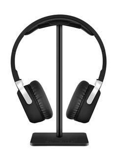VIUAUAX Desk Headphone Stand Hanger with Cable Holder,Headset Stand, Gaming Headset Bracket, Desktop Headphone Holder Portable ffor All Headphones Size,Gaming Headset Display Table Display Rack Hanger Support Black  - Image 1