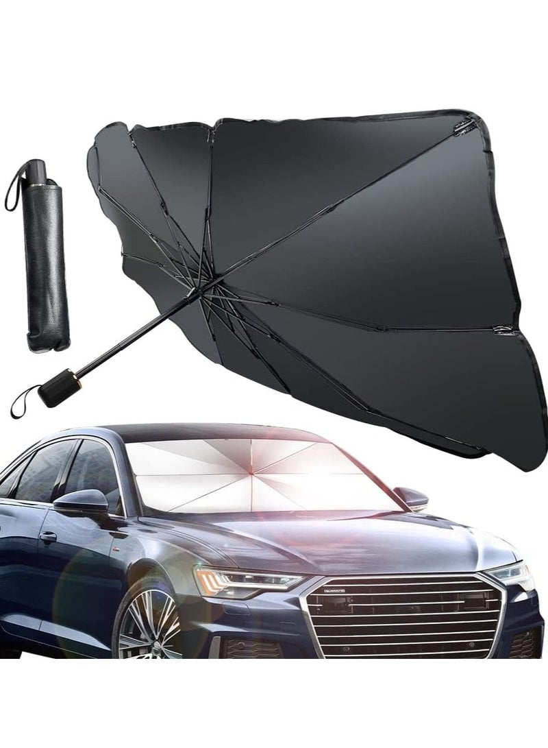 DubaiGallery Portable Uv Protection Sunscreen Sun Shade Sunshade Umbrella For The Car Front Windshield - Image 2