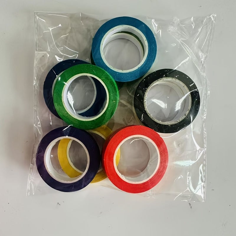 Multicolor Masking Tape 7 Rolls 3937 Inches for Arts Crafts - Image 3
