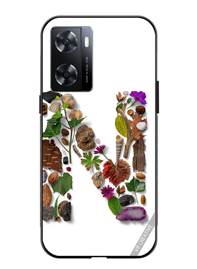 VR CREATIVE Protective Case Cover For OnePlus Nord N20 SE Alphabet N Design Multicolour - Image 1