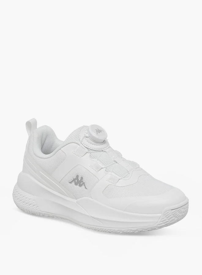 Kappa Girls' Logo Print Sports Shoes with Rotating Buckle Closure