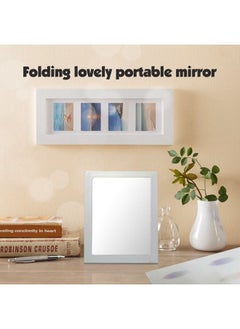 Generic Fashion Gifts Colorful Paper Cover Table Mirror High Grade Makeup Folding Mirrors  - Image 5