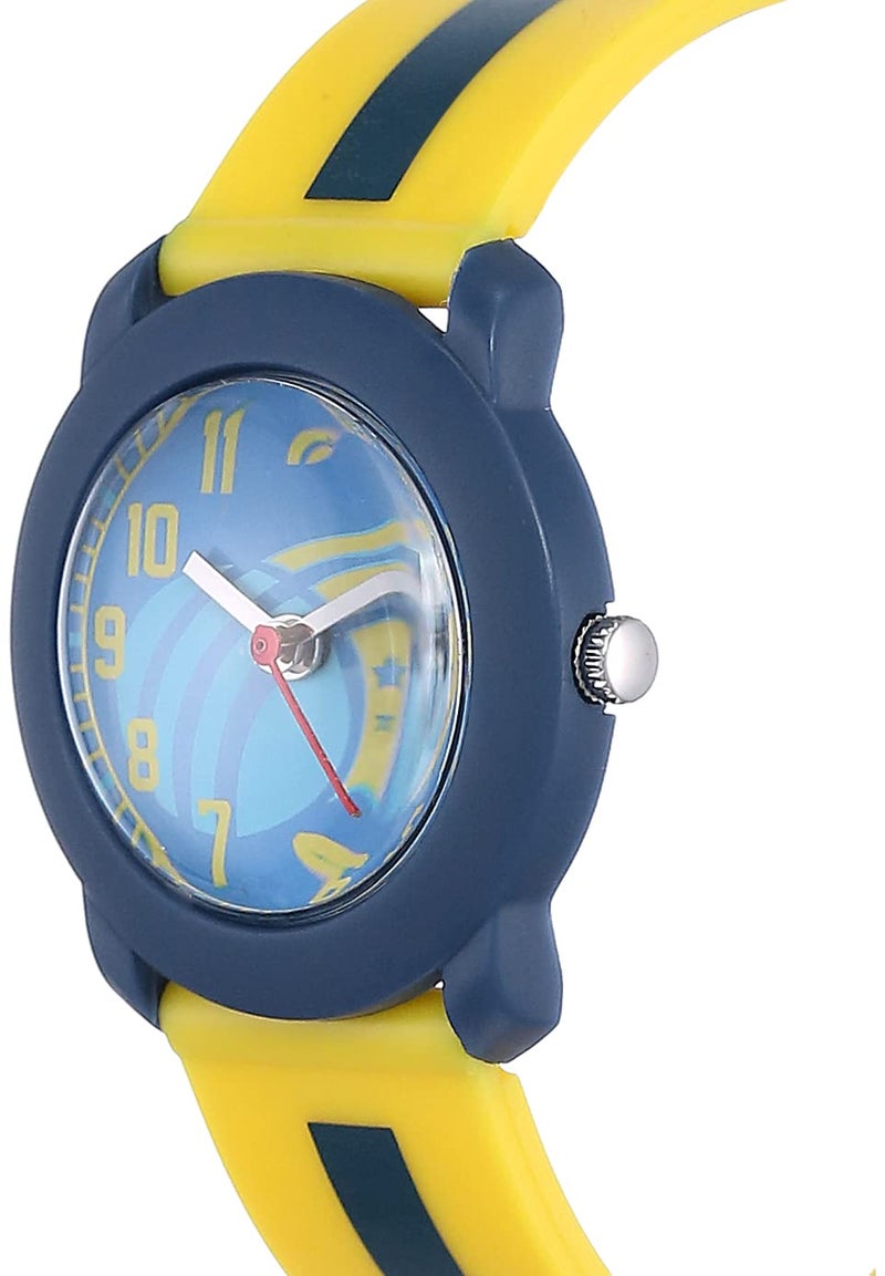 Zoop Analog Watch with Blue Dial & Yellow Strap for Boys Girls Kids, from House of Titan - NUC3025PP13 - Image 2