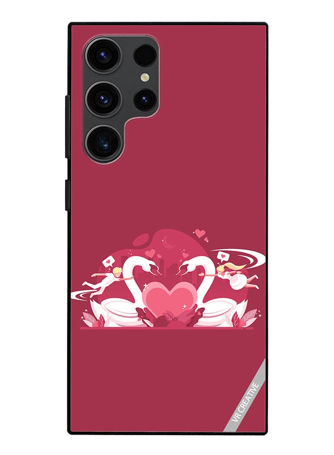 VR CREATIVE Protective Case Cover For Samsung Galaxy S24 Ultra True Love Design Multicolour - Image 1