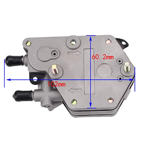 FYSHIQING Fuel Pump +3Way Petcock For Polaris Sportsman 325 330 500 2X4 4X4 outlaw 325 400 500 600 700 Magnum 330 Scrambler 500 Predator 450 500 525 Trail Blazer 330 Trail Boss 500 525 ATV OEM # 2520227 - Image 2