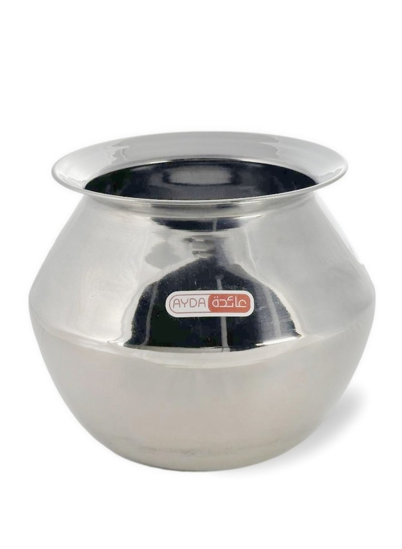 Ayda Stainless Steel Pongal Handi Milk Pot Rice Pot Kalam 5.5Liter  - Image 1