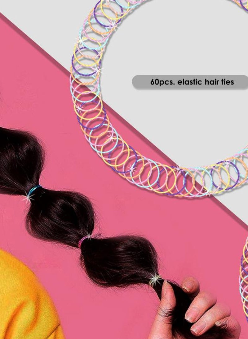 Alissa Hair Bobbles High Elasticity Ponytail Ties - Image 5