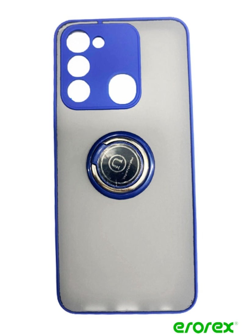 erorex - Protective Case Cover For Spark Go 2022 With Magnetic Ring Holder Blue - Image 1