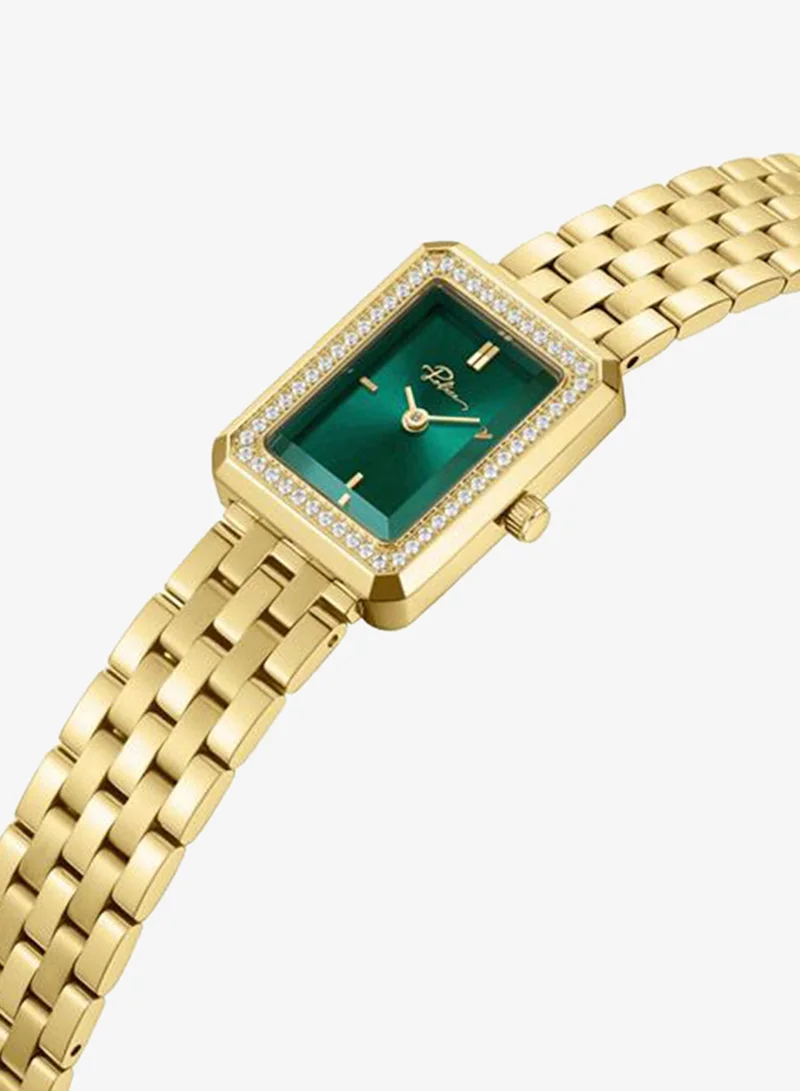 Police Green Women's Uloya Green Dial Stainless Steel Bracelet Analog Watch for Women, 21.7mm for Women | Best Price UAE