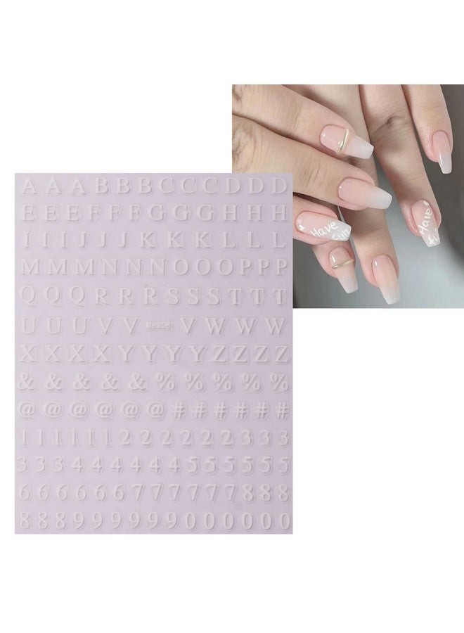 jmeowio 9 Sheets Number Letter Nail Art Stickers Decals Selfadhesive Pegatinas Uñas Colorful Nail Supplies Nail Art Design Decoration Accessories - Image 3