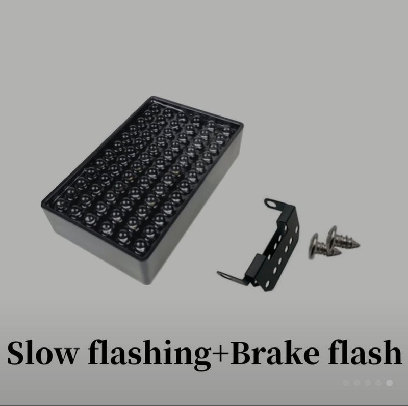 AUTO MT 72-LED FLASHING TAIL BRAKE LIGHT, F1 Style 12V DRL Red Stop Safety Lamp, Car Motor LED Rear Flashing Tail Fog stop Light, Signal Lamp. - Image 4