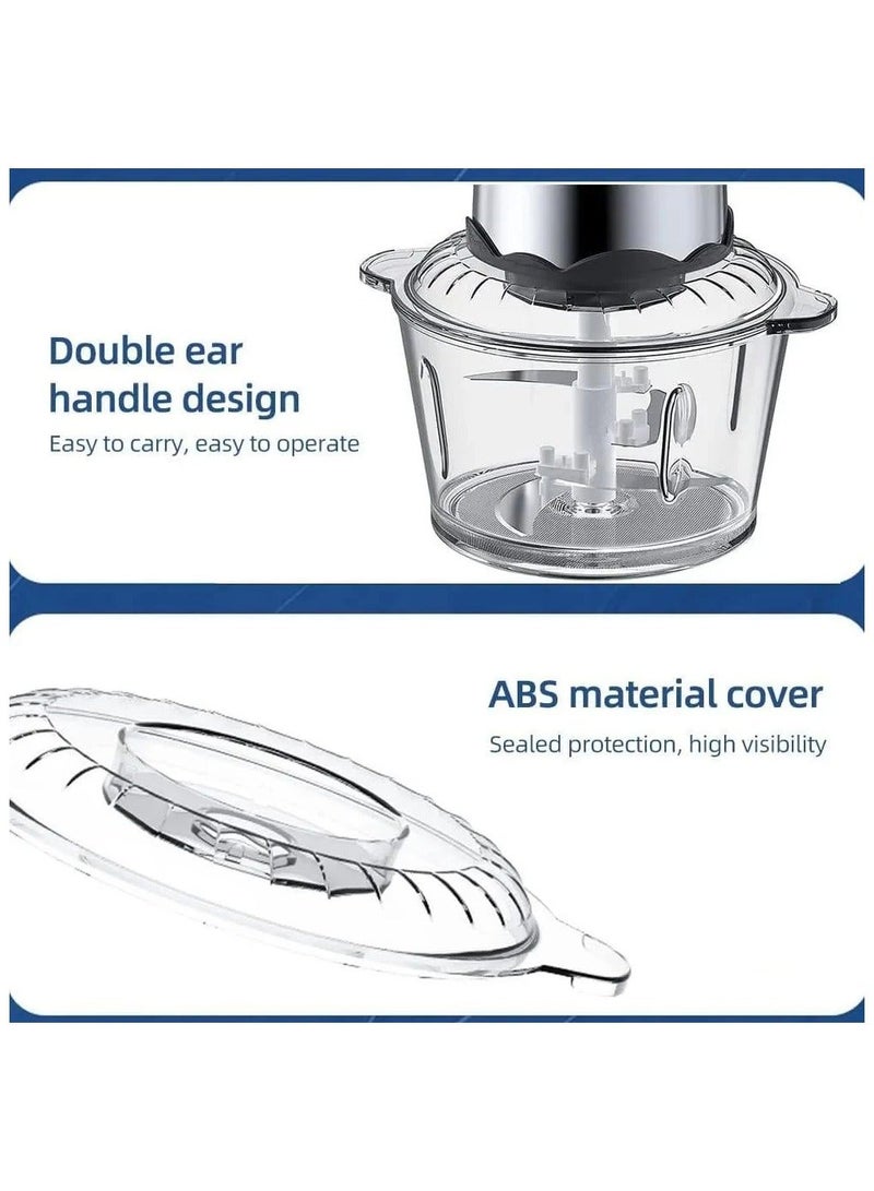 DENX Multifunctional Meat Grinder with 2L Capacity and Powerful 250W moter DX 3208 - Image 3