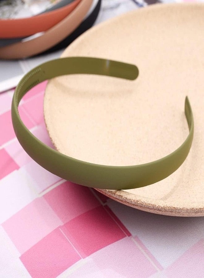 Kalaneet Fashion Plastic Elastic Wavy Hair Comb Teeth Shine Hairband Hoop Matte Accessory for Women (Multicolor) (Pack of 12 Pcs) (Beauty Multi 103) - Image 4