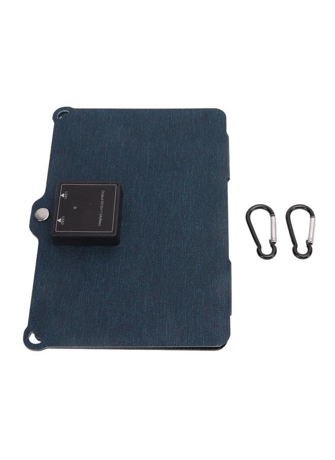 Thoraya Foldable Solar Panel Portable 8W 0‑2A Waterproof High Temperature Resistant ETFE Solar Charger 5V  - Image 1