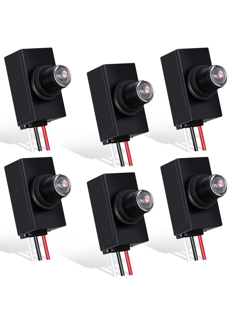 Dusk to Dawn Sensor for Outdoor Lighting 120-277V Photoelectric Switch Photocell Light Sensor Hardwired Post Eye Light Control Most Outdoor Lamp Fixtures Bulbs - Image 1