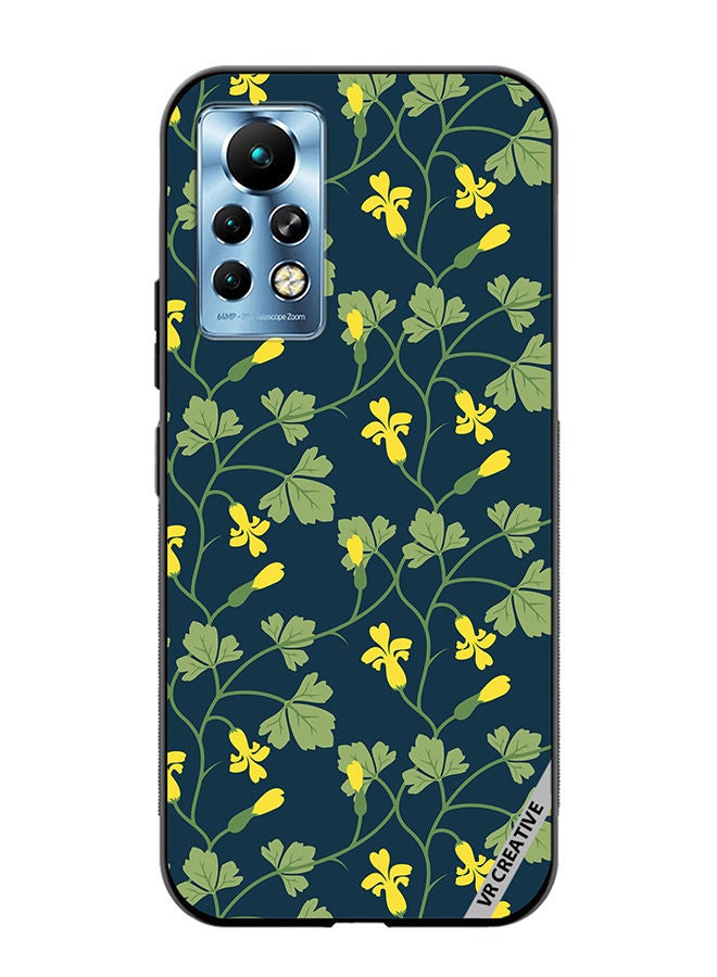 VR CREATIVE Protective Case Cover For Infinix Note 11 Pro Flower Design Multicolour - Image 1