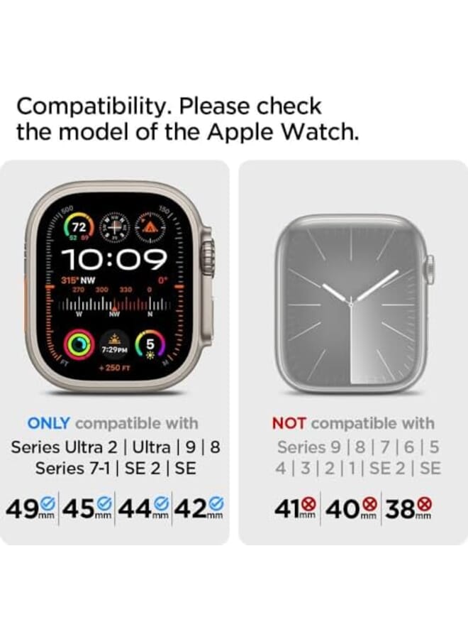 Excefore Designed For Watch Band Adjustable Velcro Sport Solo Loop Band Strap For Watch Ultra2 Watch Ultra 49Mm Series 9 8 Se2 7 6 Se 5 4 3 2 1 45Mm 44Mm 42Mm Black - Image 3