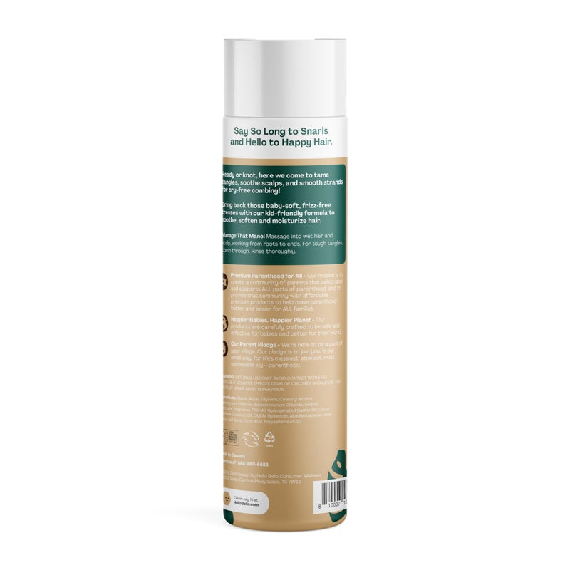 Kids Conditioner, Gentle Hypoallergenic Tear-Free Formula, Vegan and Cruelty-Free, Creamy Coconut Scented, 10 fl oz - Image 2