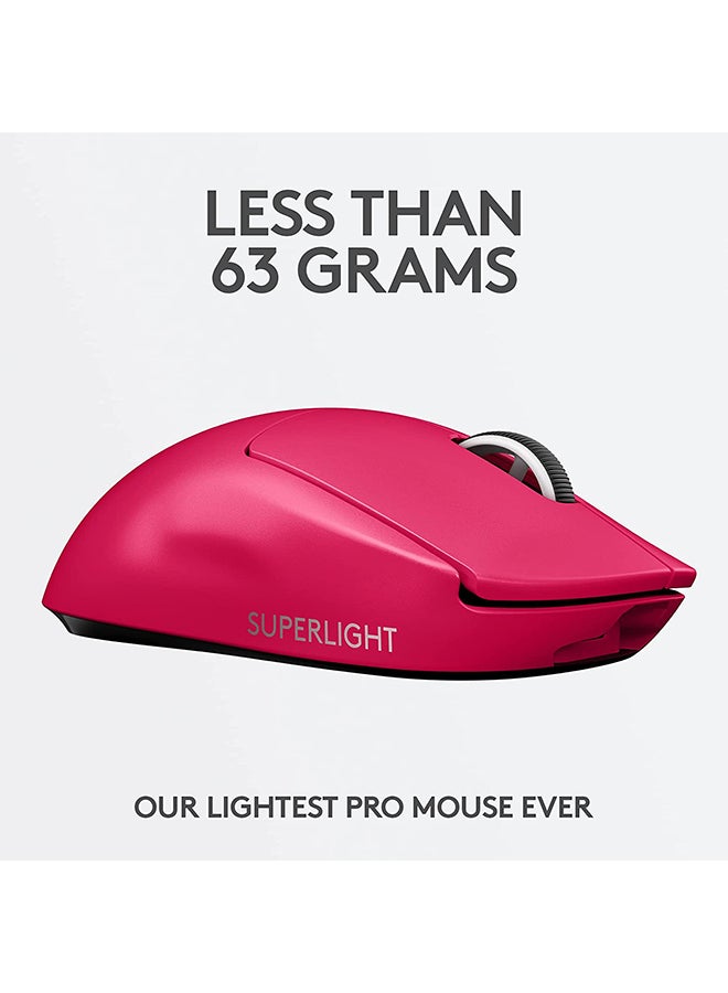 لوجيتيك ماوس الألعاب اللاسلكي G PRO X SUPERLIGHT المجدد - Image 2