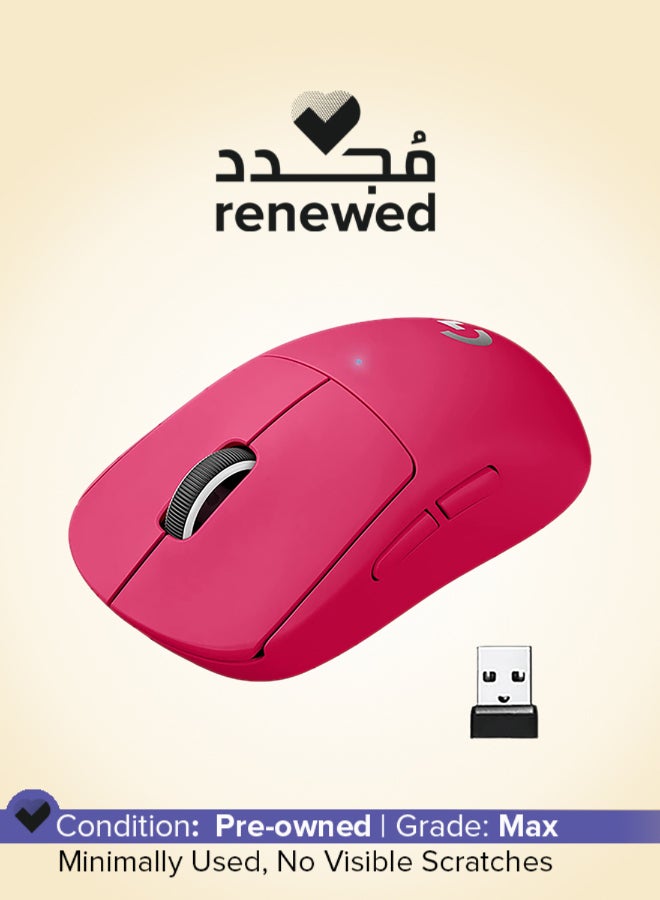 لوجيتيك ماوس الألعاب اللاسلكي G PRO X SUPERLIGHT المجدد - Image 1