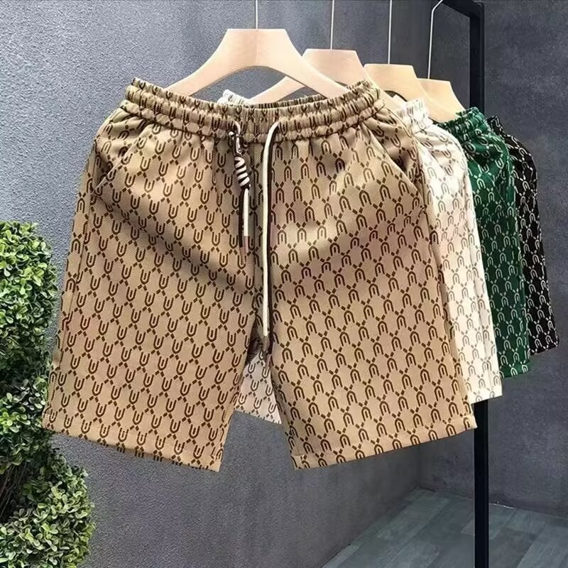 Summer Shorts Trendy Brand Casual Beach Pants Letter Printed Fashionable All-Match Pants Breathable Loose - Image 4