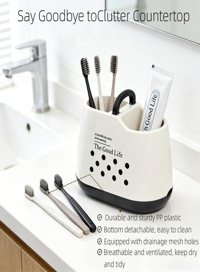 tingtakeoff Premium High-capacity Silverware Drawer Organizer for Kitchen Counter, Utensil Holder Caddy for Party, Spoon and Fork Organizer and storage, Toothbrush Holders and Toothpaste Stand for Bathroom - Image 5