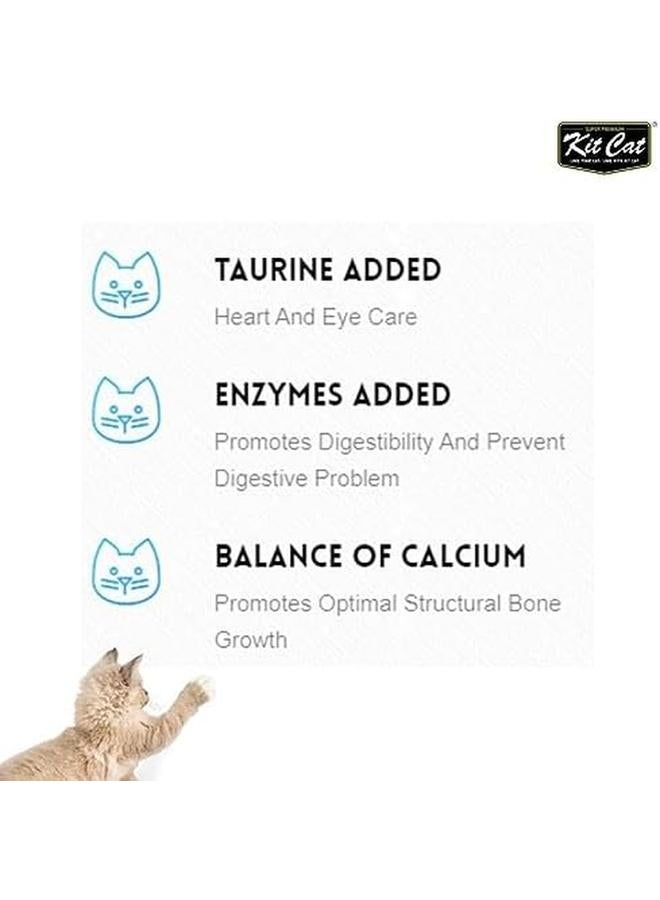 كيت كات طعام جاف للقطط الصغيرة والحوامل 1.2 كجم - Image 2