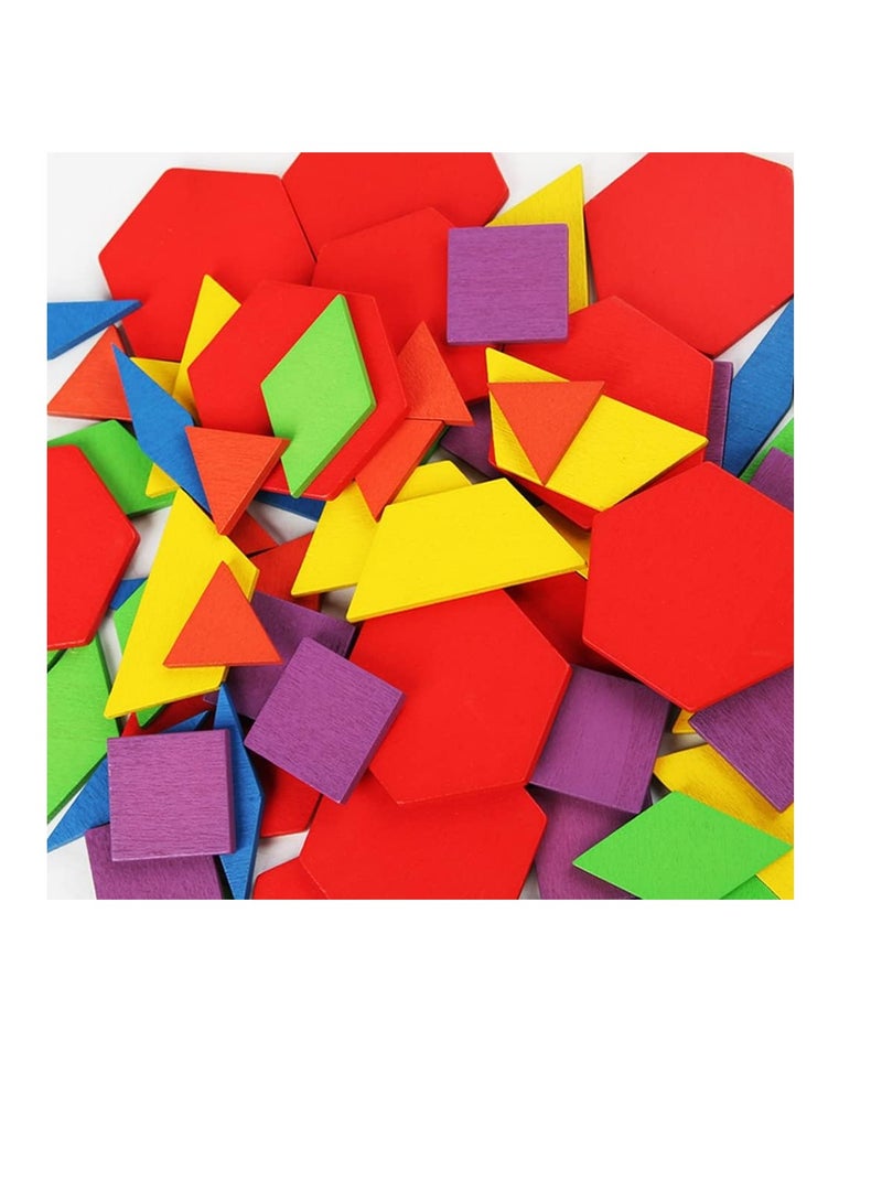 Tangram Children’s Puzzle Toy – Premium Wooden Educational Puzzle for Brain Development  - Image 5