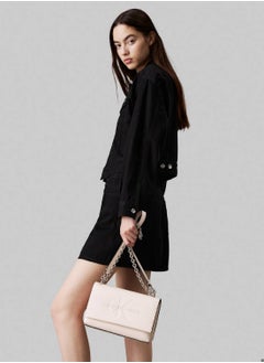 Calvin Klein Jeans Women's Shoulder Bag, Grey - faux leather  - Image 2