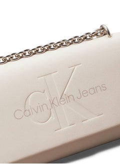 Calvin Klein Jeans Women's Shoulder Bag, Grey - faux leather  - Image 5