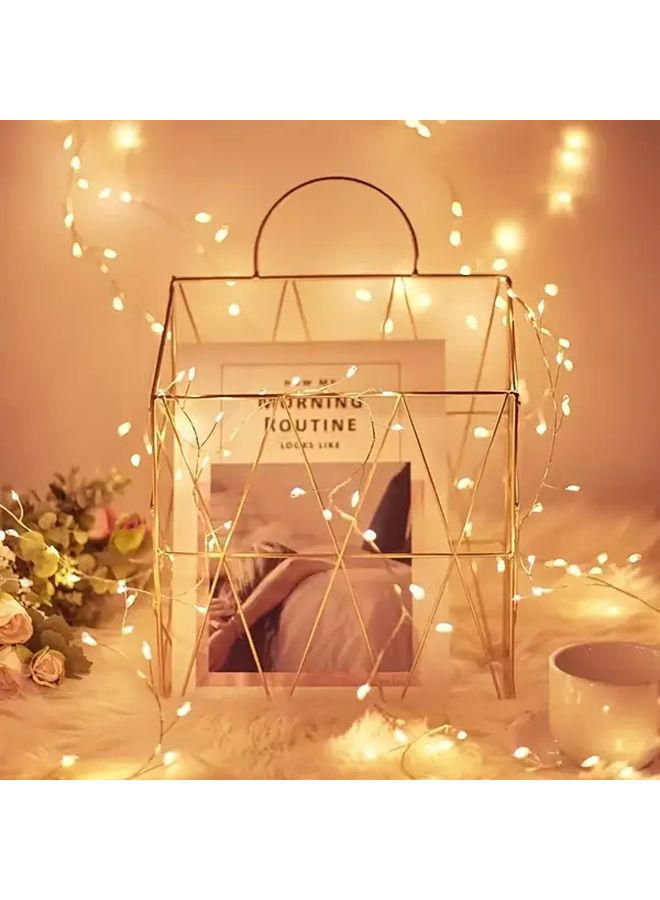 100 LED Firecracker String Lights for Party Decoration 118in Battery Multicolor - Image 1
