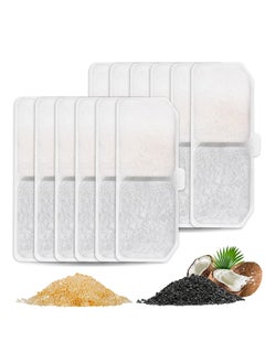 Oasisgalore Cat Water Fountain Filters, 12-Pack Replacement Charcoal Filters for Pet Water Dispensers  - Image 1