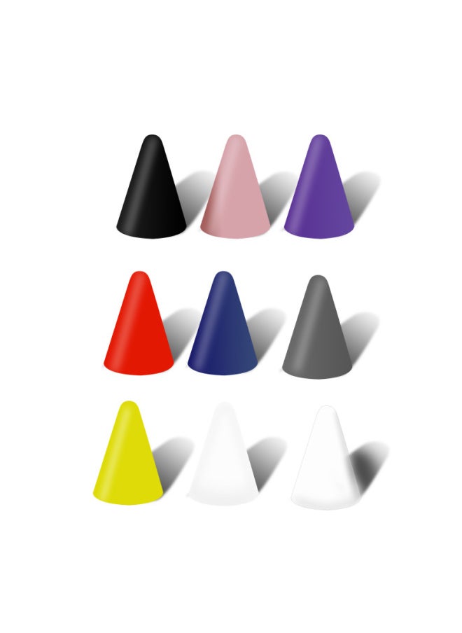 Generic - Tablet Stylus Silicone Nib Case For Apple Pencil Nib Cap Stylus Nib Protective Case-Color:White-Applicable Model:Bare Nib Sleeve - Image 1
