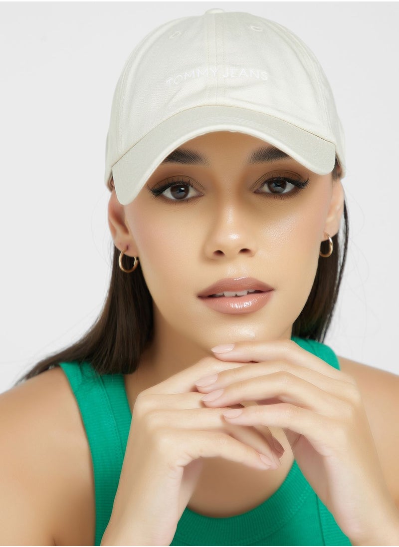 TOMMY JEANS - Elongated Flag Curved Cap - Image 1