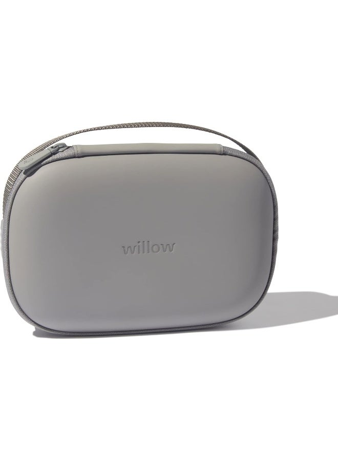 Willow حقيبة حمل مضخة ويليو للاستخدام اليدوي الحر | حقيبة صلبة مع صينية قابلة للإزالة | رمادي - Image 1