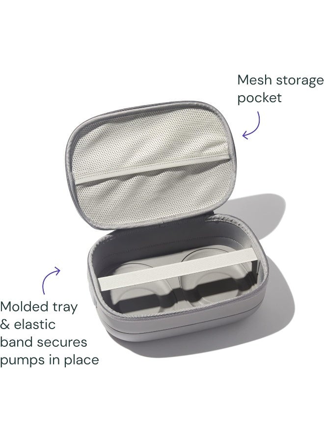Willow حقيبة حمل مضخة ويليو للاستخدام اليدوي الحر | حقيبة صلبة مع صينية قابلة للإزالة | رمادي - Image 2