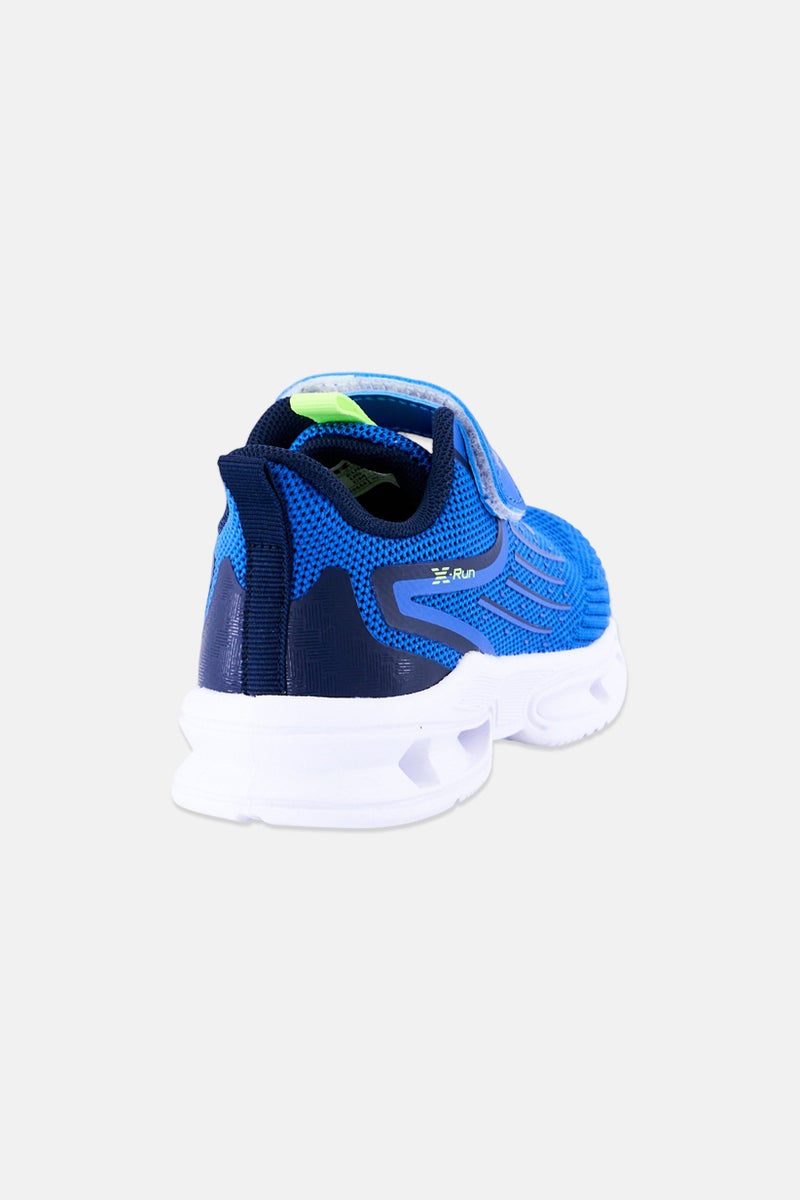 RBX Toddlers Boy Velcro Closure Running Shoes, Blue - Image 2