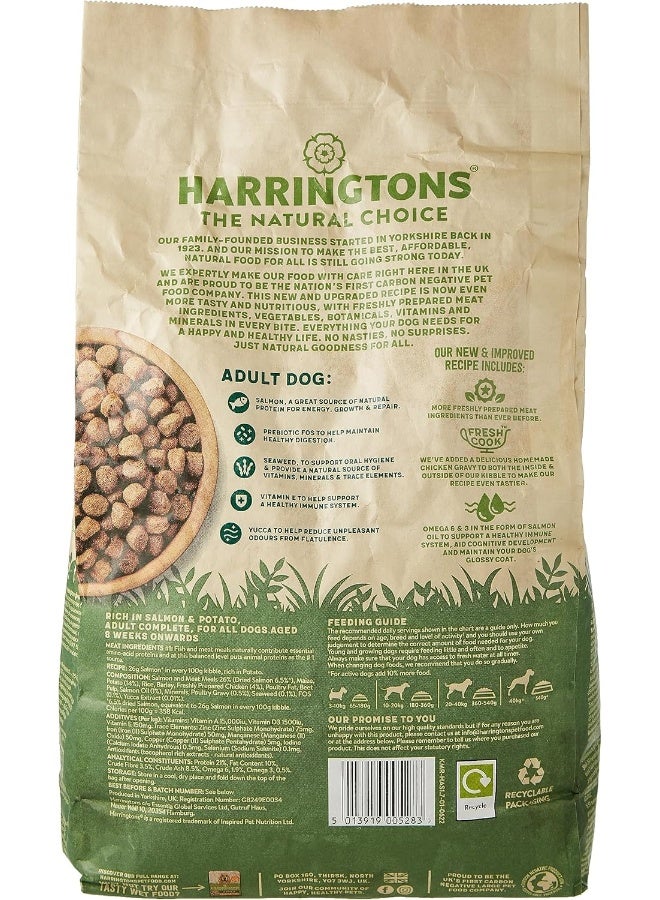 Harringtons Complete Salmon & Potato Dry Dog Food 1.7Kg - Image 2