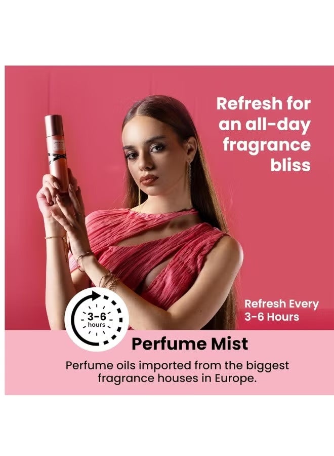 So..? Miss So...? Women's Perfume Mist & Body Mist Bundle | 140ml | Pack of 3 | Includes Twilight Kiss, Sugar Rush & Starlet | Sweet, Fruity & Floral Scents | Long-Lasting & Fun Everyday Fragrance Sprays - Image 2