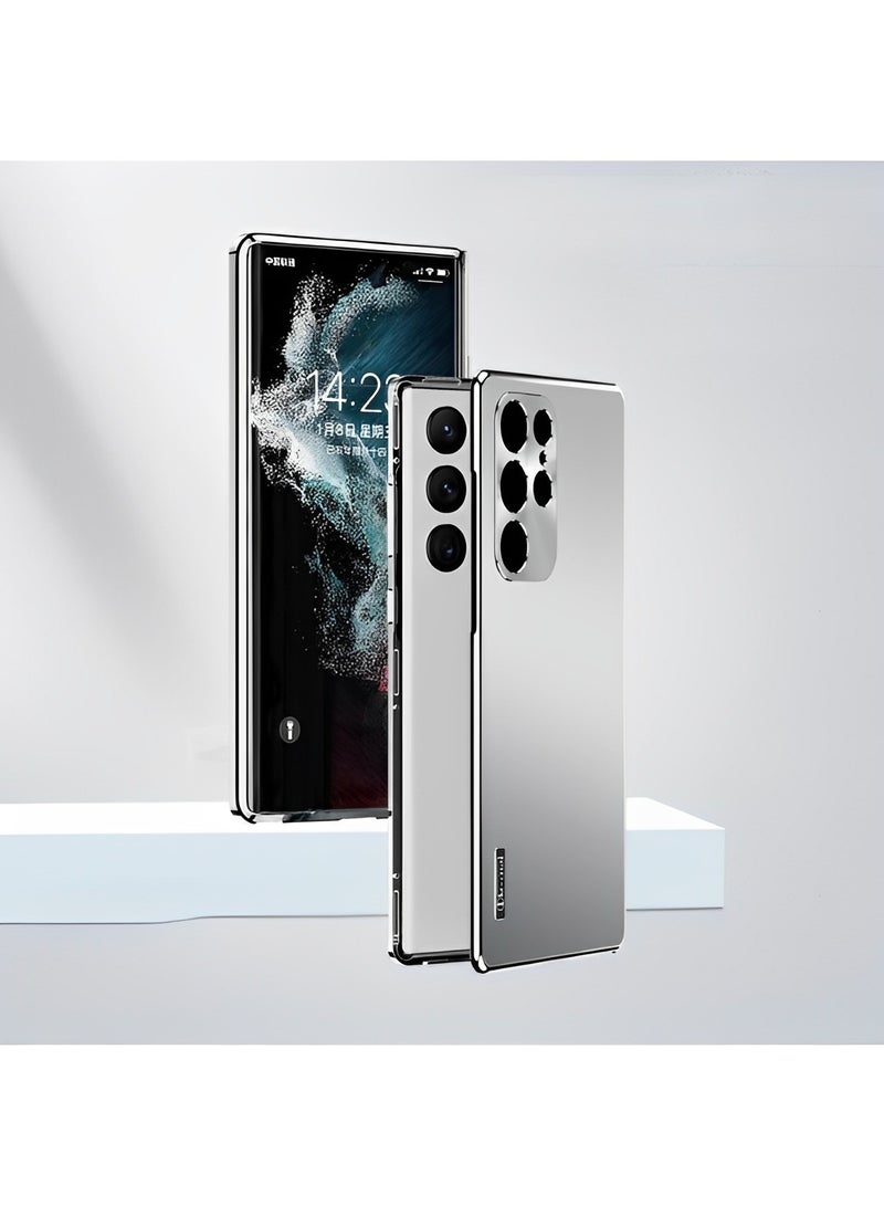 REOCLE Magnetic Phone Case Phone Cover Samsung Galaxy Magnetic Aluminum Metal Frame Phone Case for S23 - Image 2