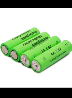 XTREME Rechargeable battery, size AA, lithium ion, rechargeable batteries, high quality, consisting of 4 pieces, charging, green color  - Image 2
