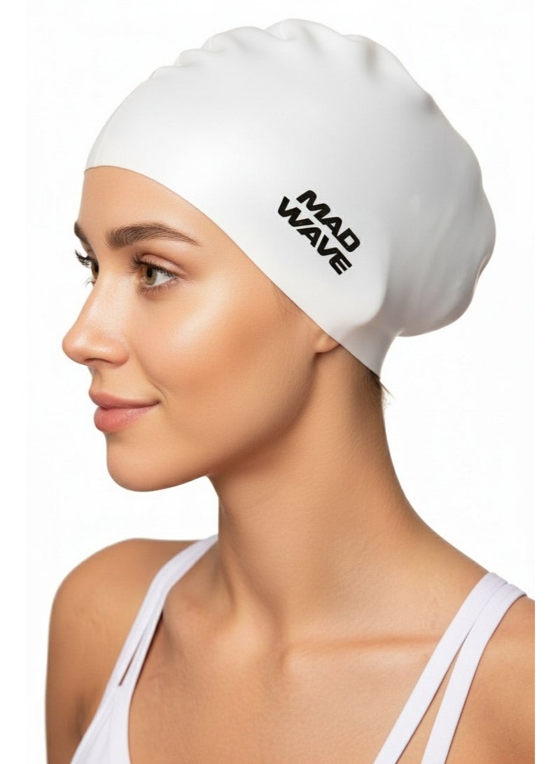 Mad Wave Long hair silicone - White - Image 1