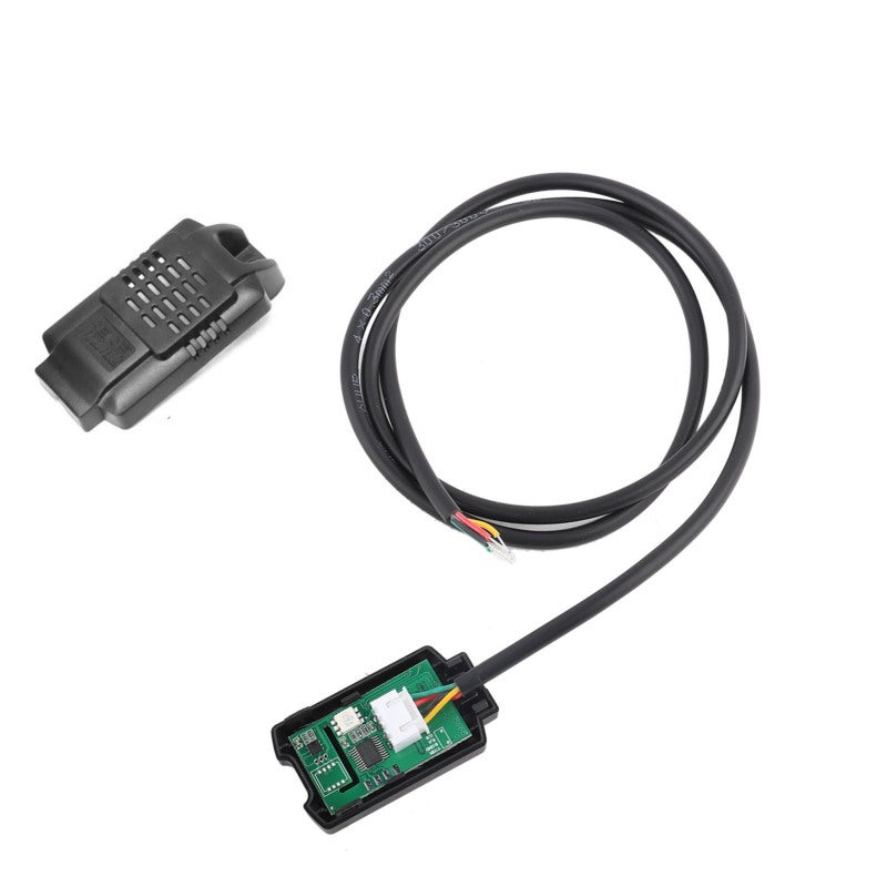 St Temperature Humidity Transmitter: 1m Wire, High Accuracy Probe - Anti-Thunder RS485 Interface, Wide 9-36V Power Supply for Industrial Monitoring - Image 2