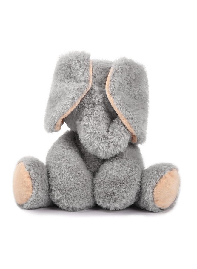 TCBunny Valentines Day Gifts Baby Elephant Bedtime Stuffed Animal Plush Toy 11", Kids, Aichie (Grey) - Image 2