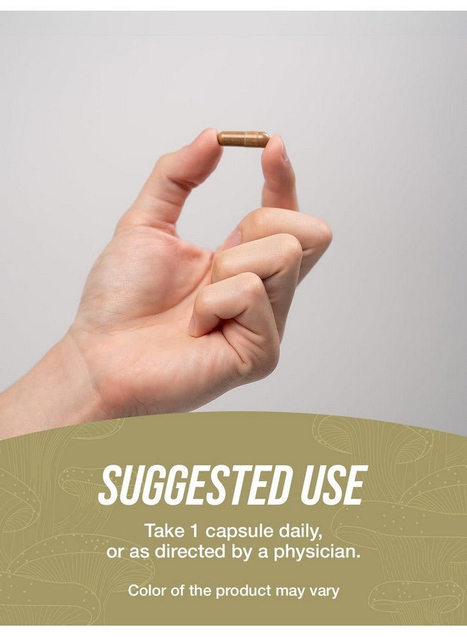 BulkSupplements.com Maitake Mushroom Capsules - Mushroom Supplement, Maitake Mushroom Extract - Vegan, 1 Capsule per Serving, 240 Veg Capsules (Pack of 1) - Image 4