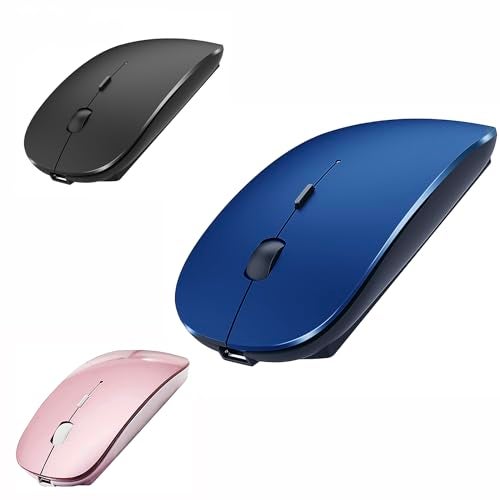 PEIBO Bluetooth Wireless Mouse for Laptop mac MacBook ipad MacBook air MacBook pro pc Desktop Computer Windows Chromebook Notebook - Image 1