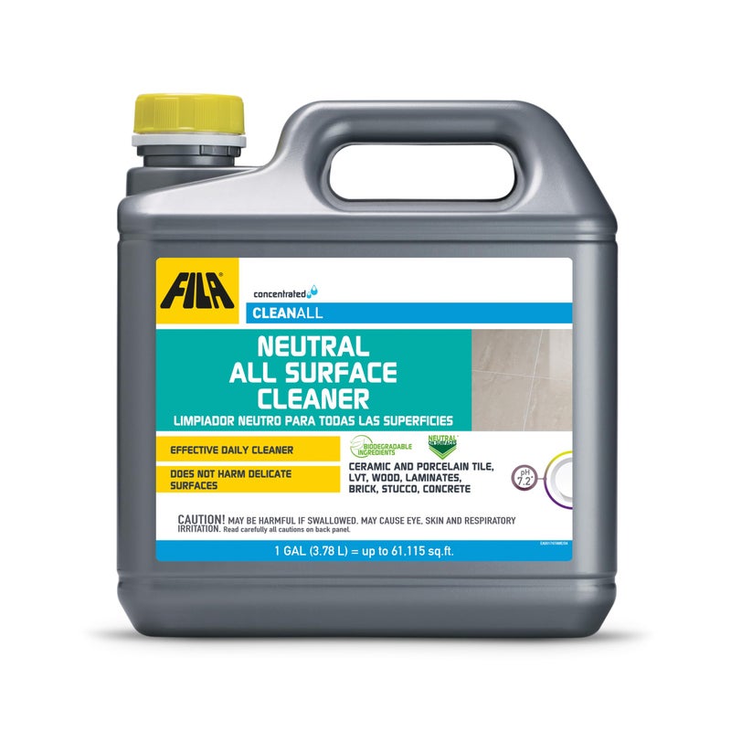 FILA Surface Care Solutions CLEANALL Neutral All Surface Cleaner, 1 Gallon - Image 1