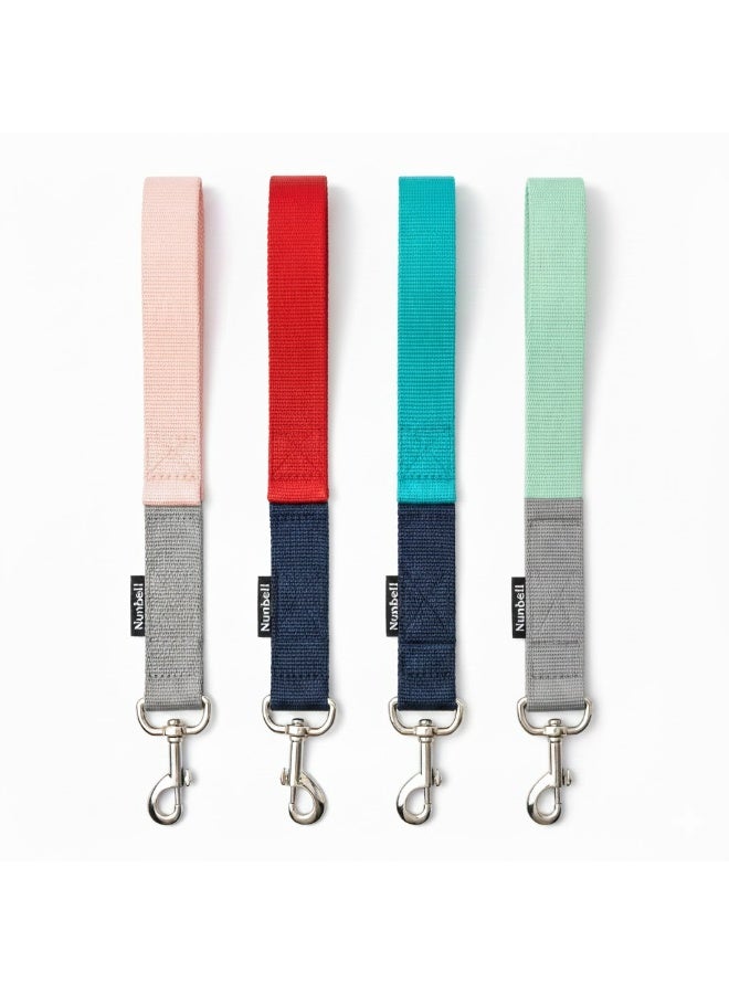 Nunbell Pet Leash Double Colored, 2.5 x 150 cm, Durable Nylon with Metal Clip