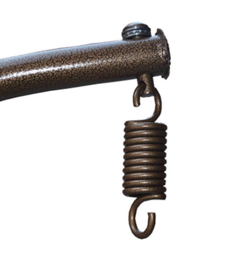 mkki Hammock Chair Ultimate Hanging Kit Hammock Pin Plug for Hanging Basket Chairs and Porch Swings (Brown) - Image 3